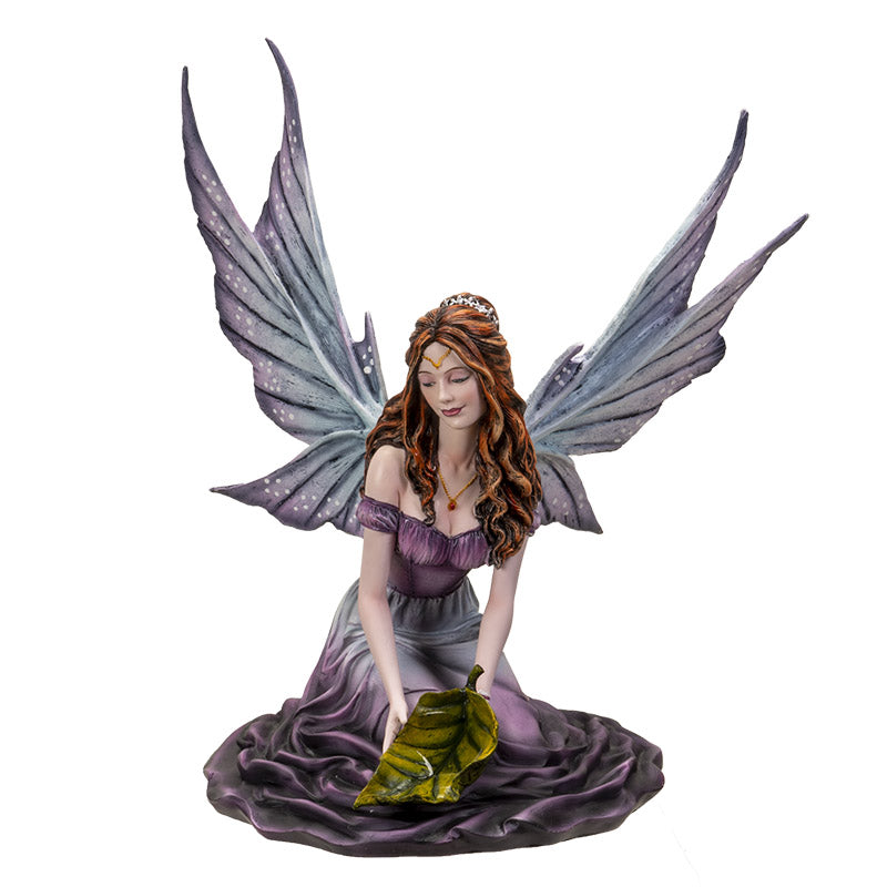 Pixie with Leaf Fairy Figurine