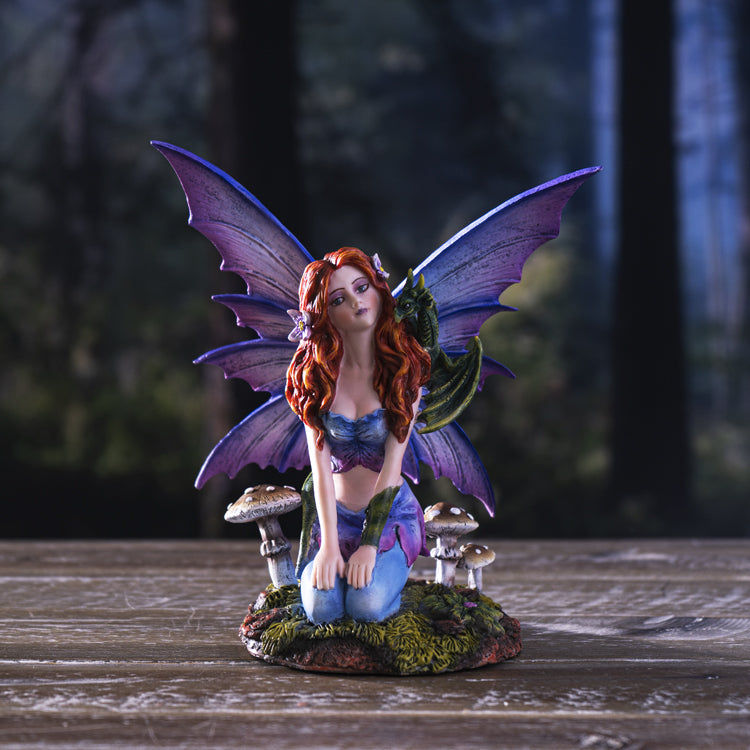 Dream Fairy with Dragon Figurine