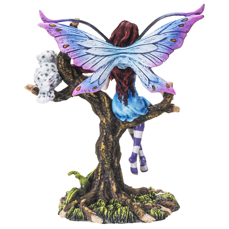 Fairyland Fairy with Owl Figurine