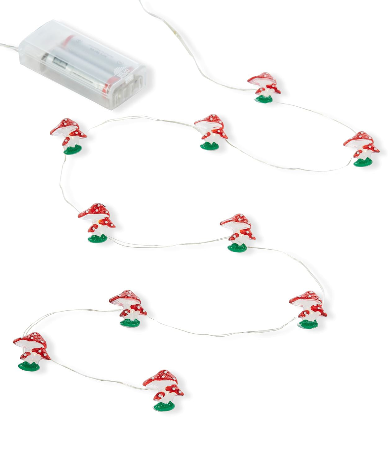 Christmas Mushroom String Lights