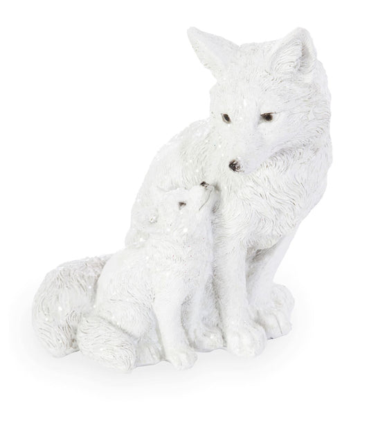 Artic Mom & Baby Fox