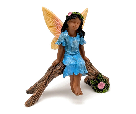 Quiet Time Fairy - Miniature Fairy Garden Accessory