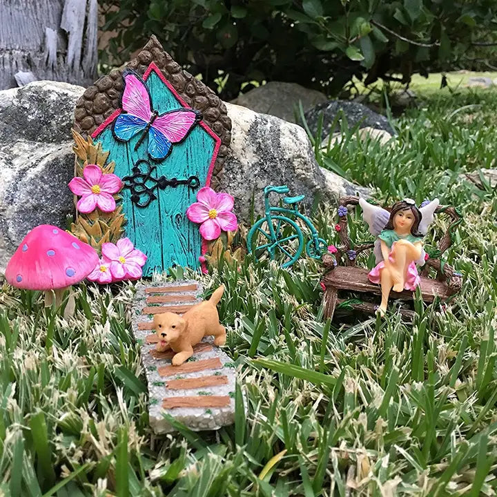7-Piece Fairy Garden Set – The Enchanted Forest Frankenmuth