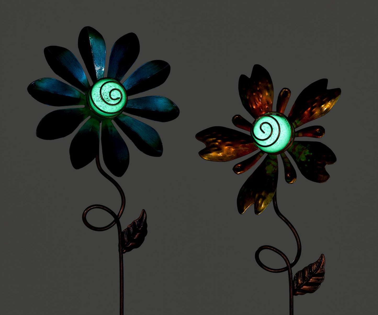 Glow in the Dark Flower Garden Stake