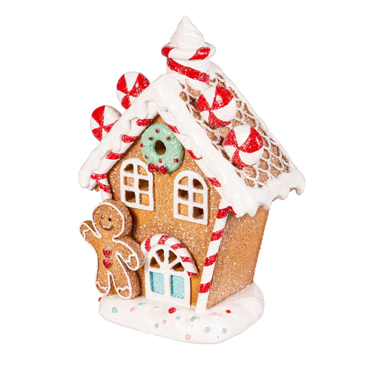 LED Gingerbread House