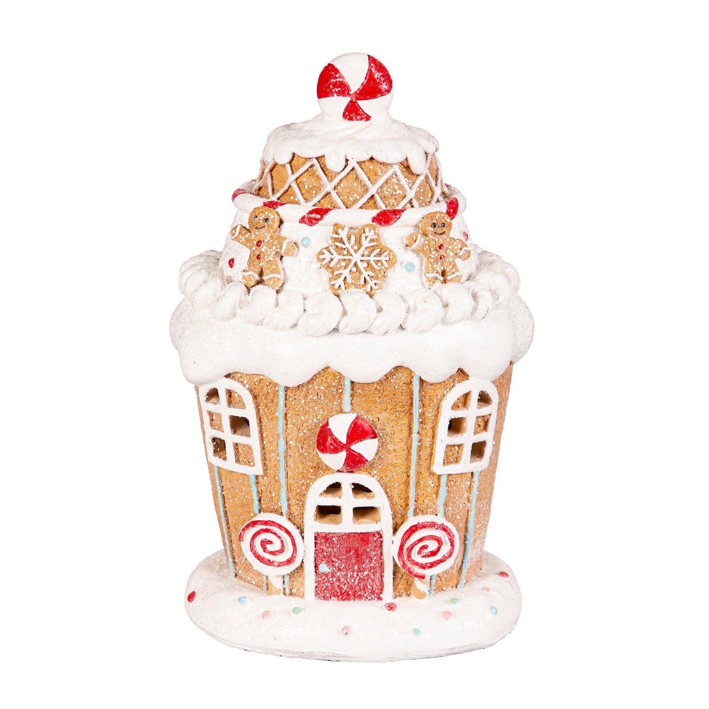 LED Gingerbread House