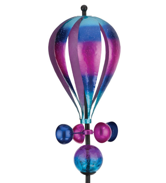 Balloon Solar Wind Spinner Stake