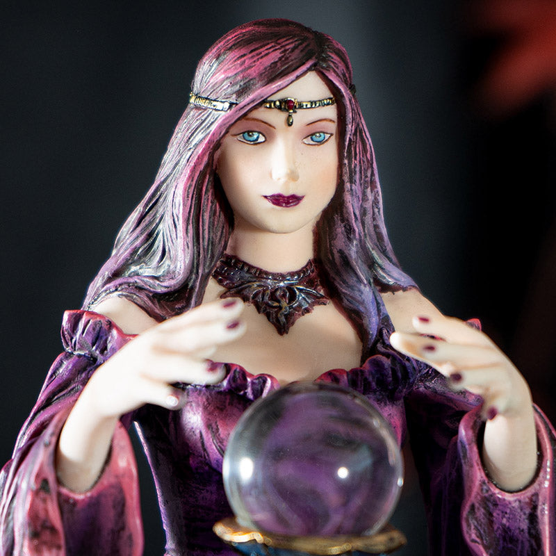 Crystal Ball Sorceress Figurine