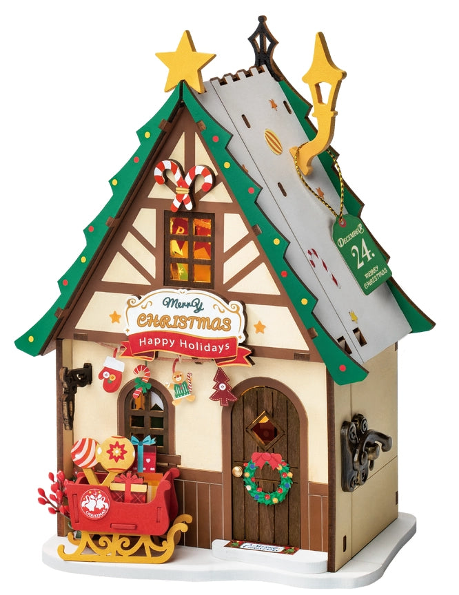 Twinkling Christmas House DIY Kit