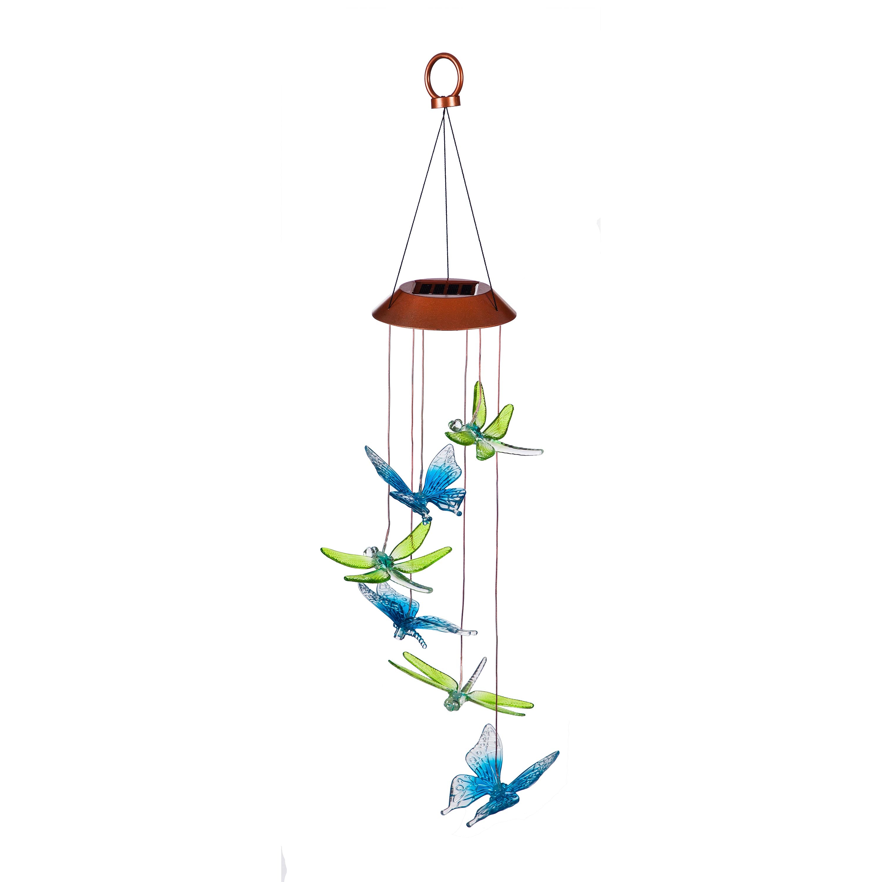 Pollinator Color Changing Solar Garden Mobile – The Enchanted Forest ...