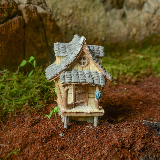 Elevated Cabin Fairy House