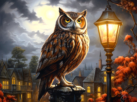 Fall Perch Jigsaw Puzzle - 1000 pc