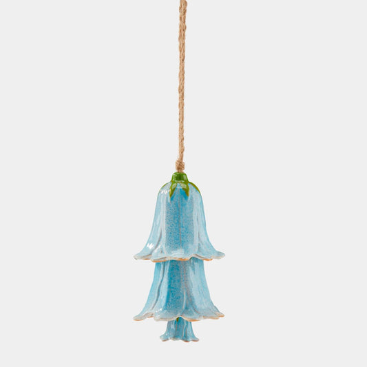 Floral Stoneware Wind Chime