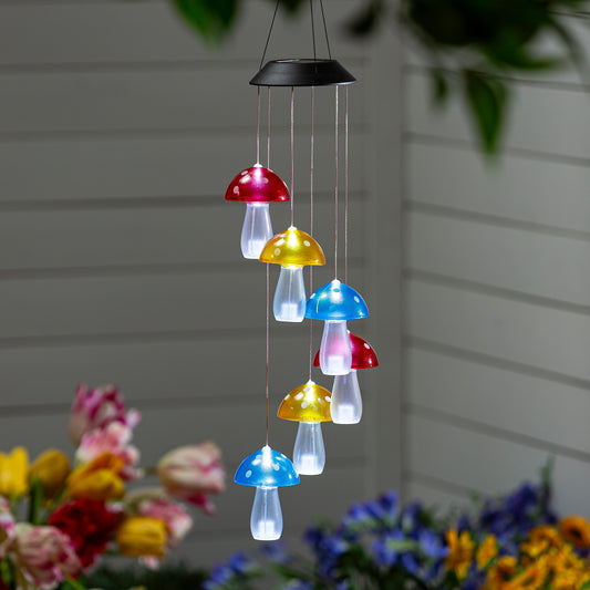 Mushroom Solar Garden Mobile