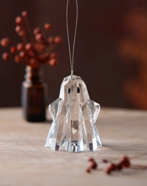 Crystal Ghost Ornament