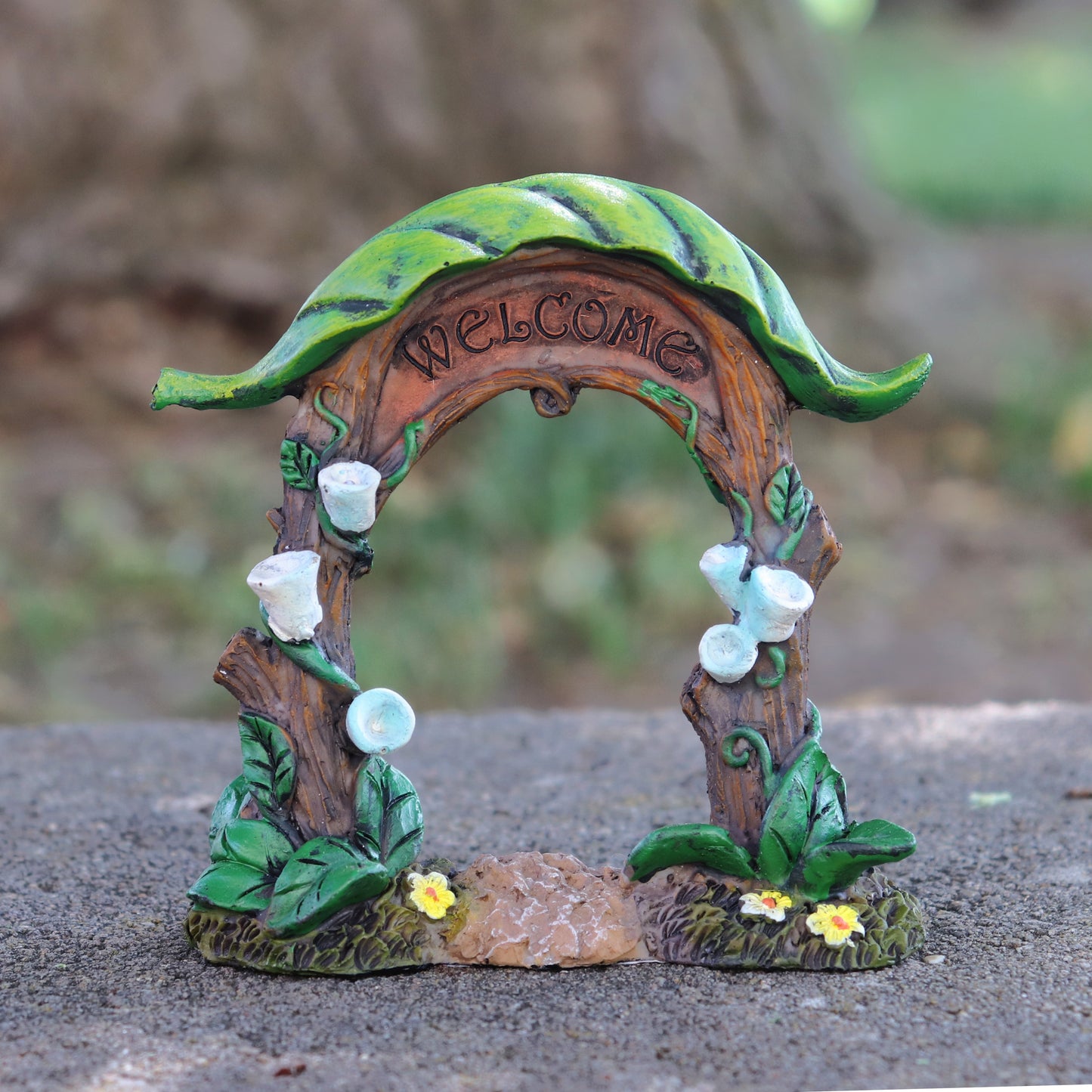 Welcome Archway Fairy Garden Miniature