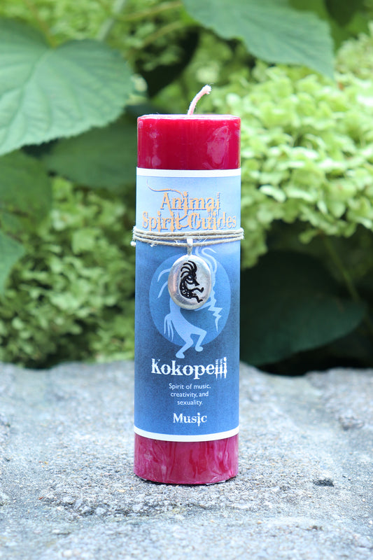 Animal Spirit Guides Candle ‧ Kokopelli