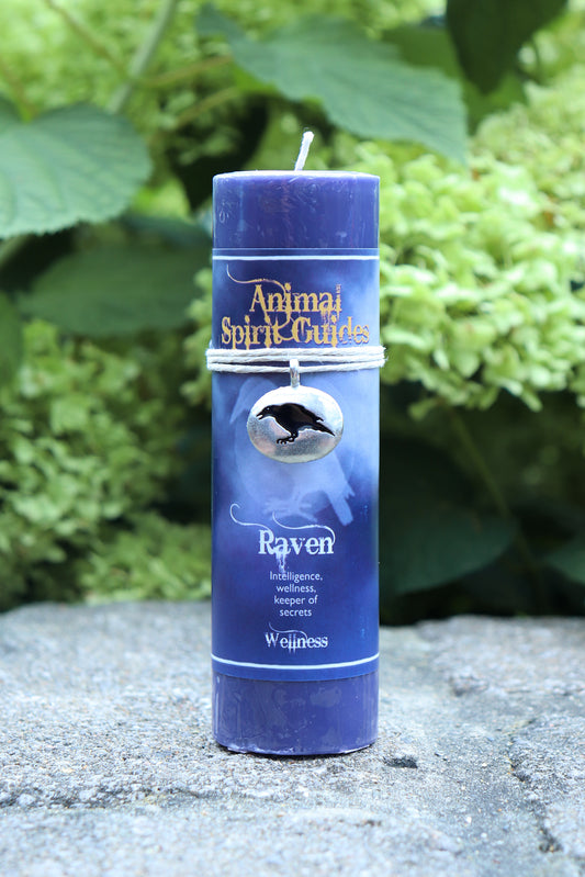 Animal Spirit Guides Candle ‧ Raven