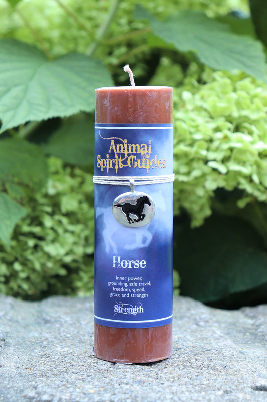 Animal Spirit Guides Candle ‧ Horse