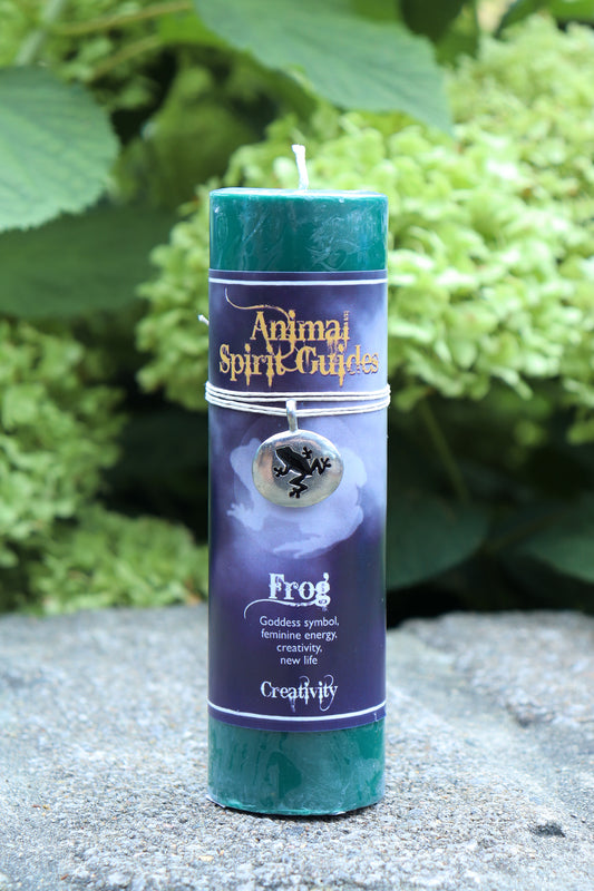 Animal Spirit Guides Candle ‧ Frog