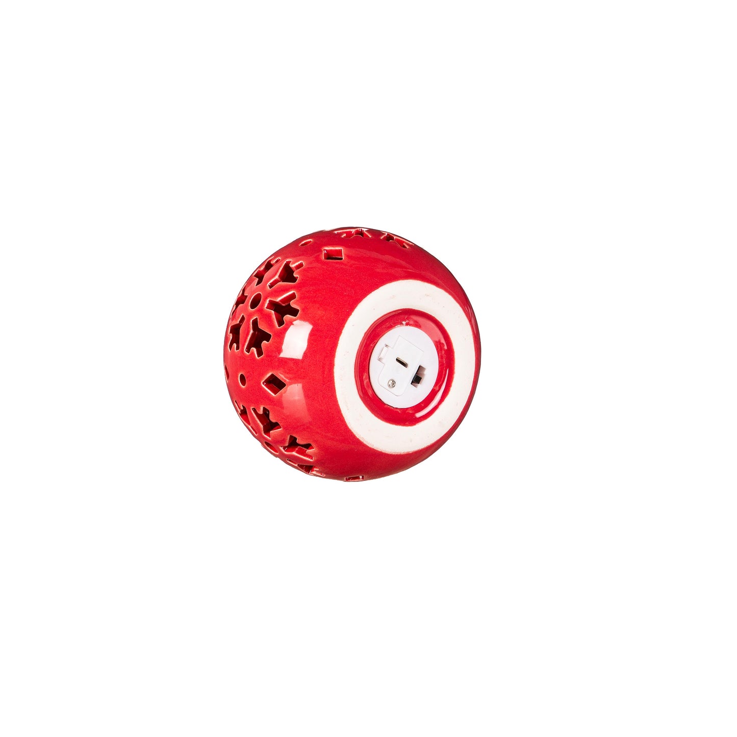 Ceramic Ornament with Cut-Outs