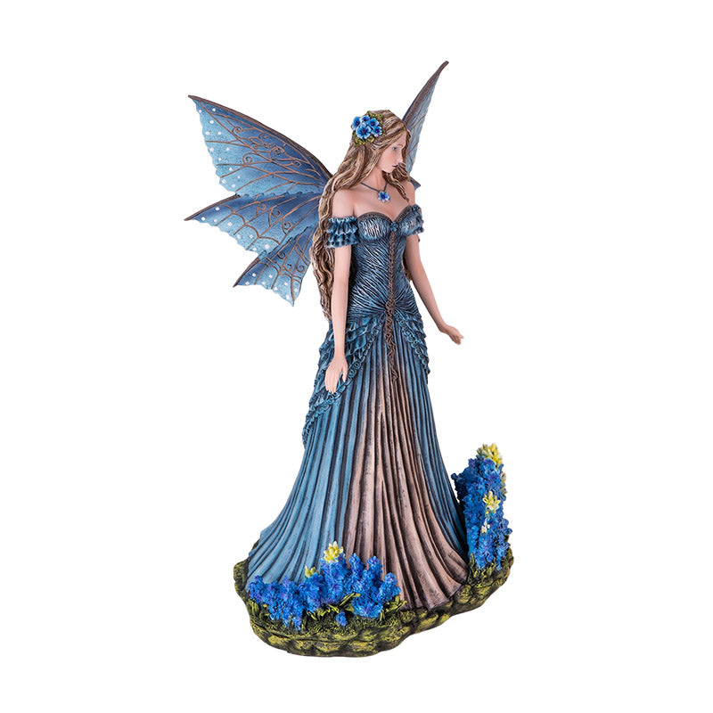 Lavender Blue Fairy Figurine