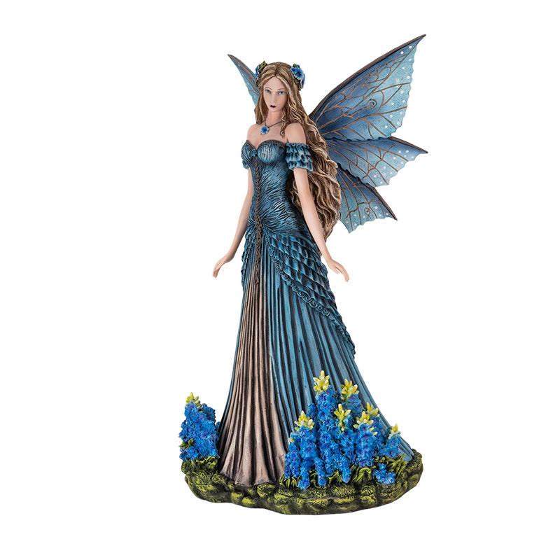 Lavender Blue Fairy Figurine