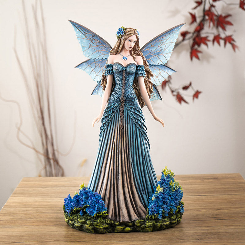 Lavender Blue Fairy Figurine