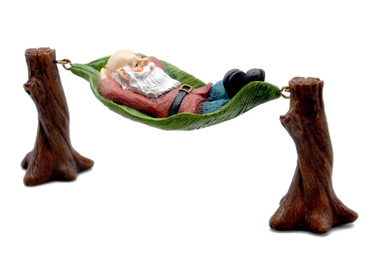 End of Day Gnome in Hammock