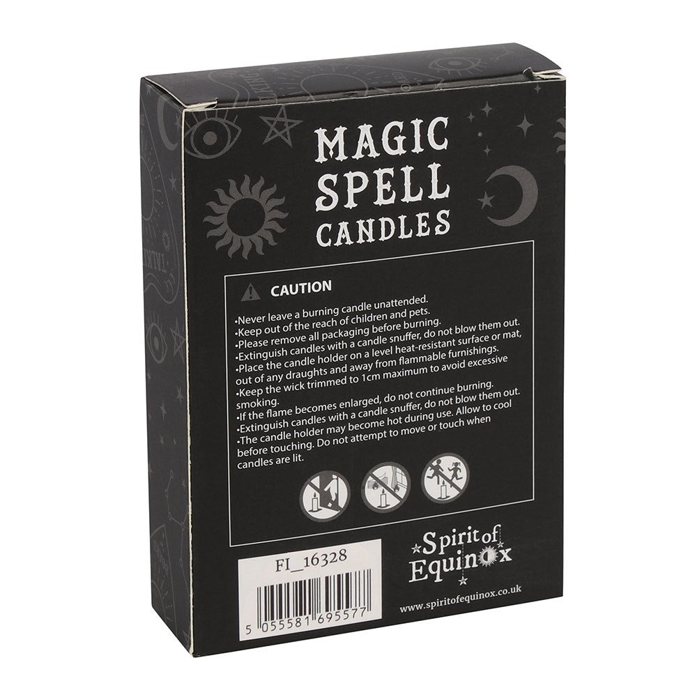 Magic Spell Candles – Set of 12 Colored Ritual Candles