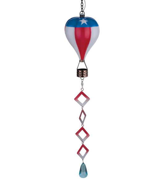 Mini Spinner Solar Lantern - Americana