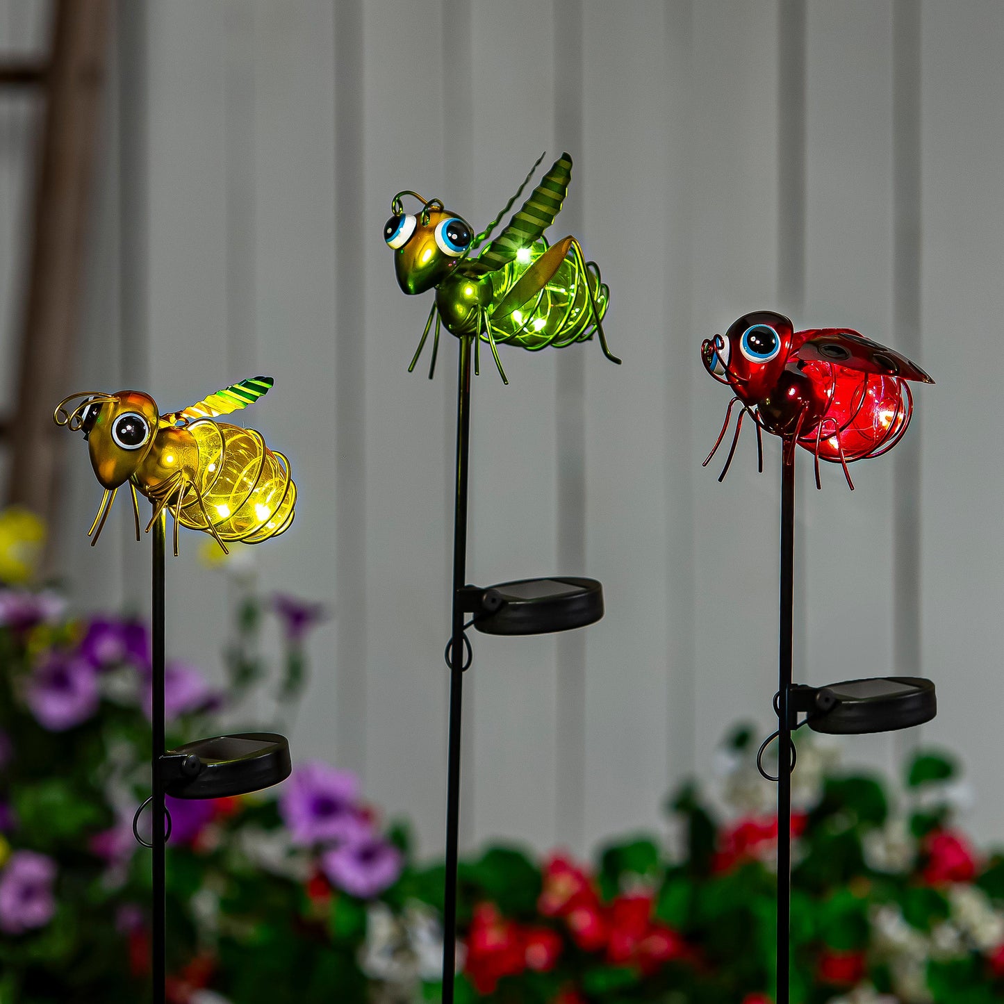 Mini Bug Solar Garden Stake