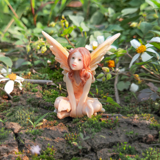 Sitting Fairy Figurine