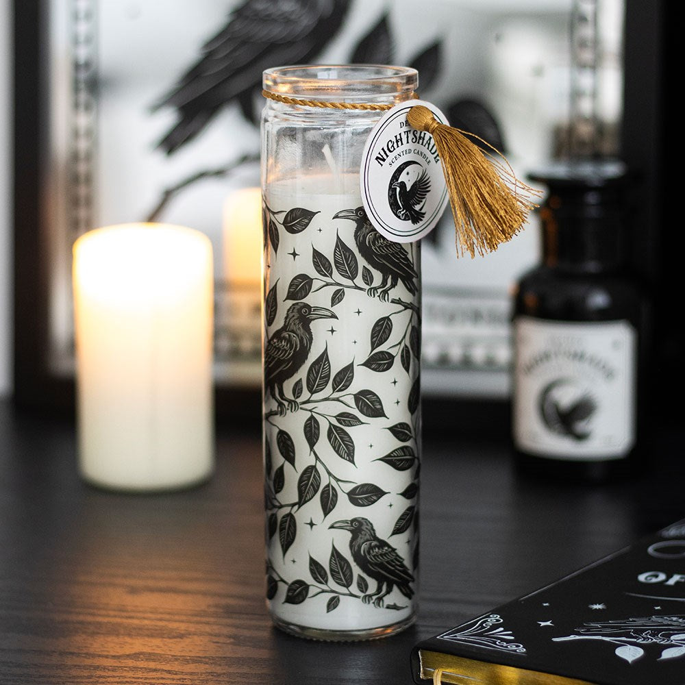 Mystic Raven Nightshade Tube Candle