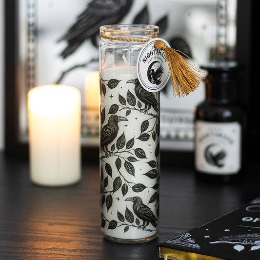 Mystic Raven Nightshade Tube Candle