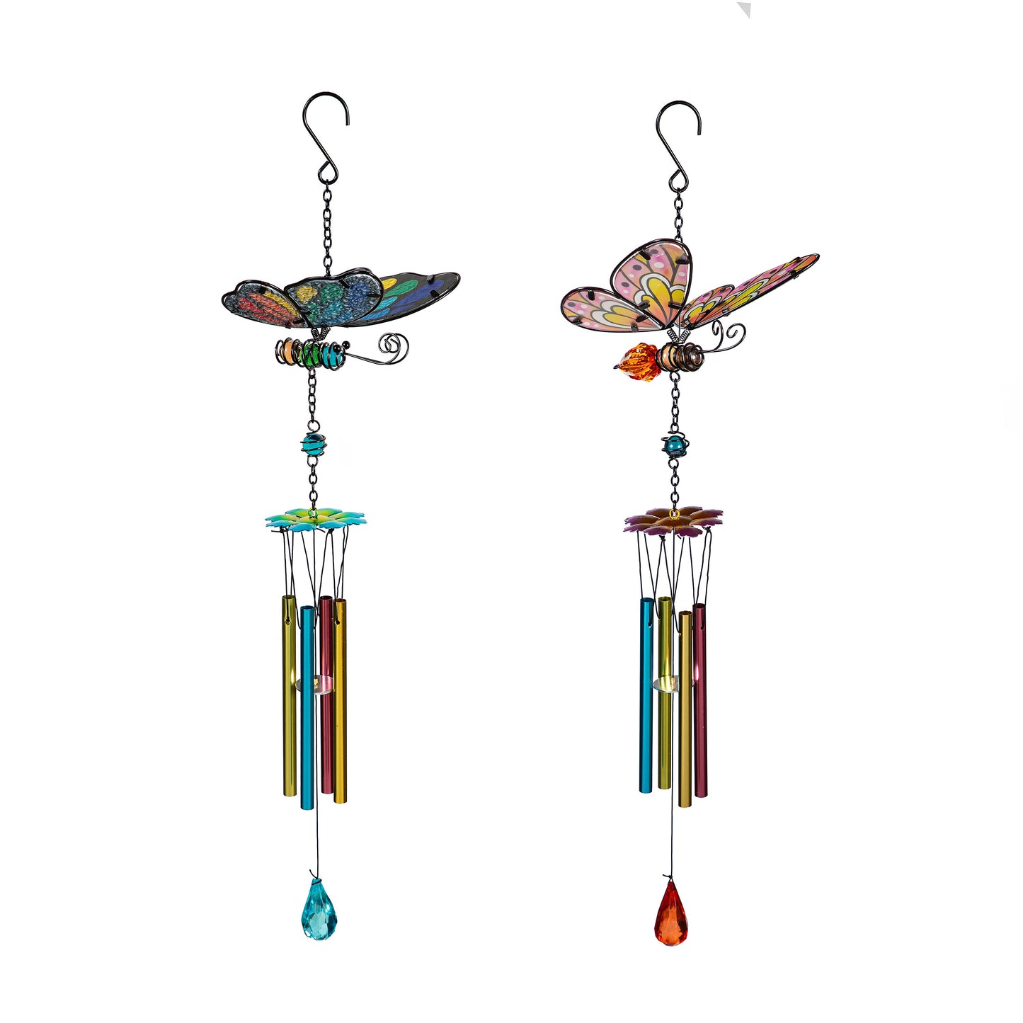 Rainbow Butterfly Wind Chime