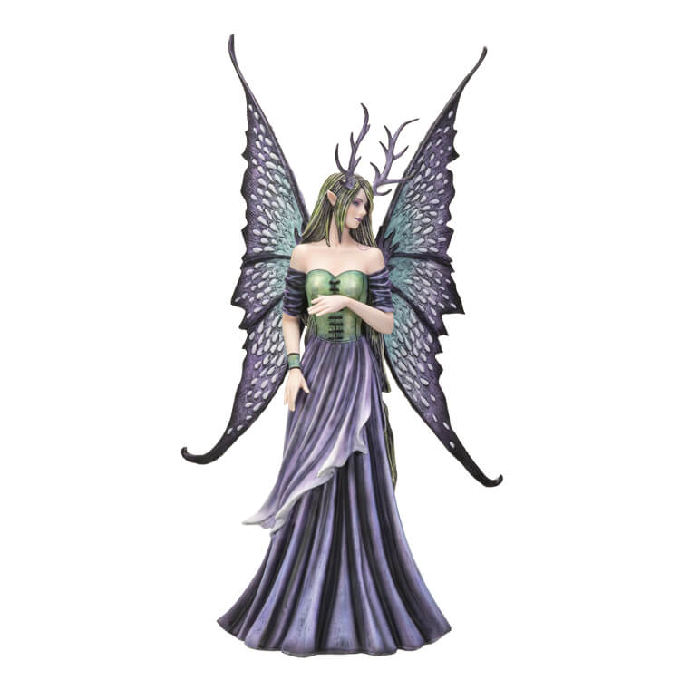 Fairy Riding A Raven Raven Secrets Fairy Figurine – The Enchanted Forest Frankenmuth