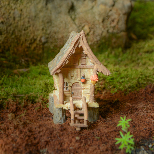 Rickety Cabin Fairy House