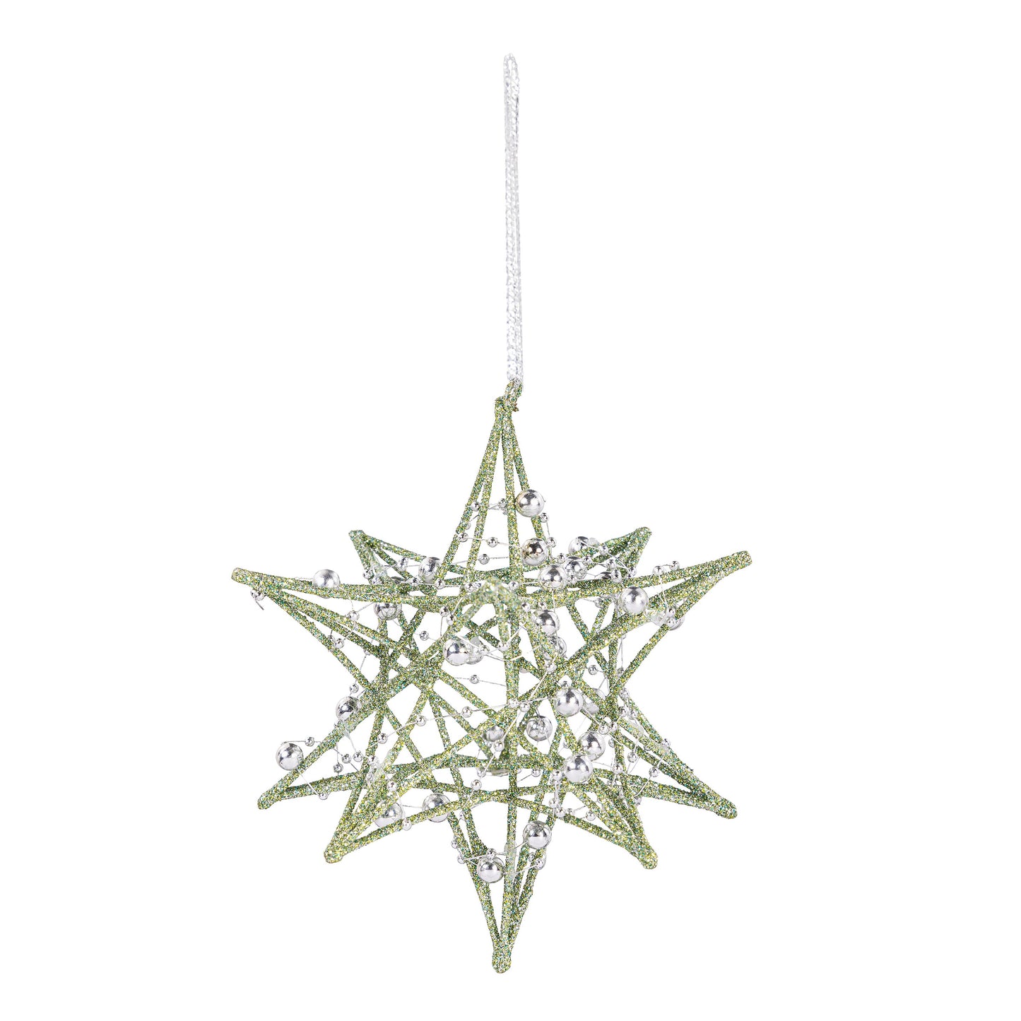Pearl Starburst Ornament