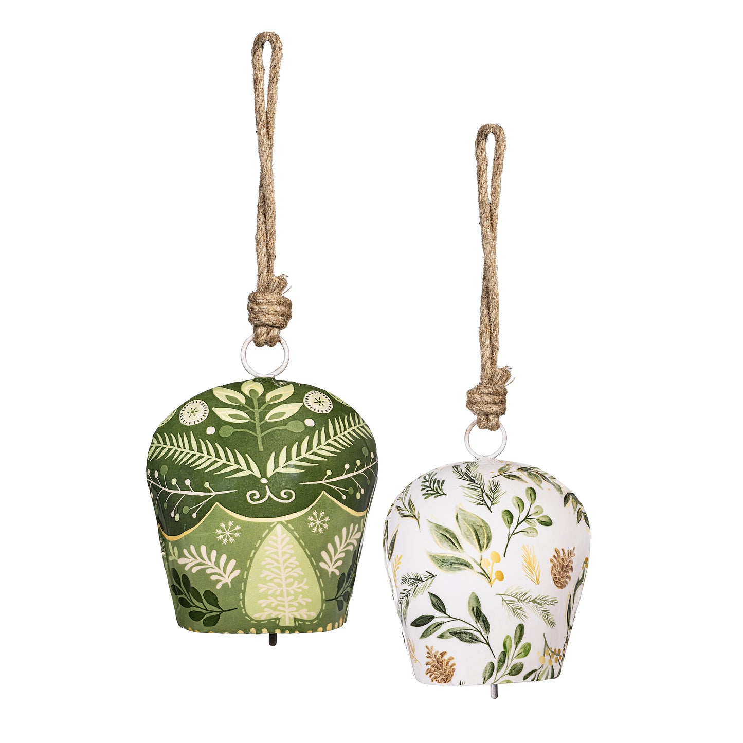 Shades of Green Garden Bell
