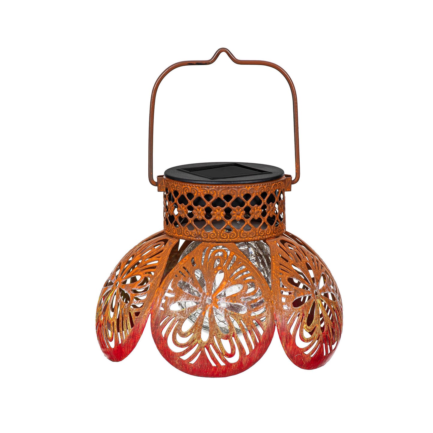 Solar Flower Lantern Garden Stake