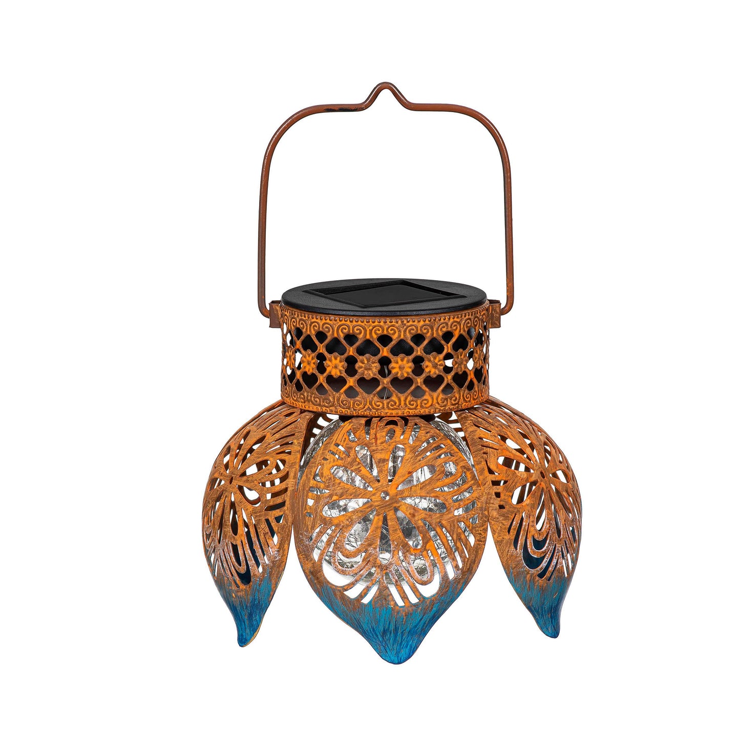 Solar Flower Lantern Garden Stake