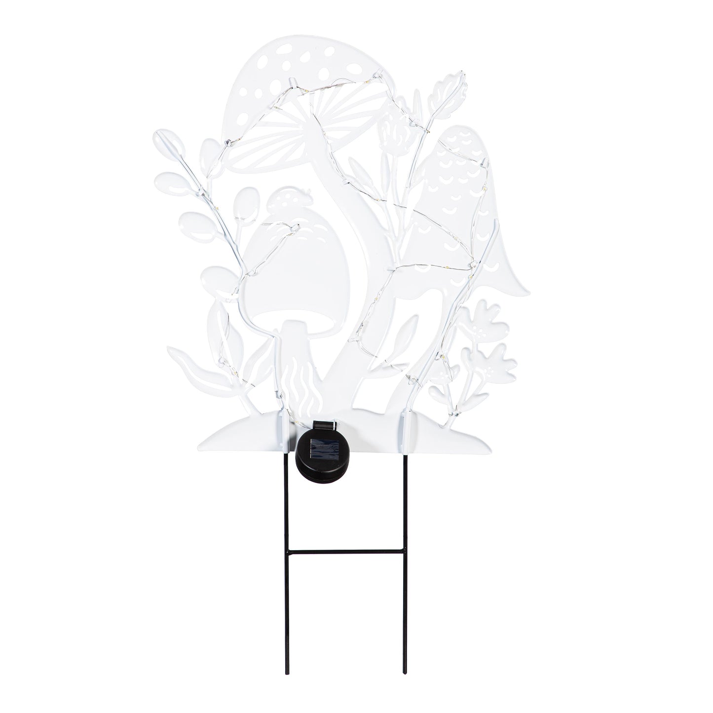 Solar Mushroom Garden Stake