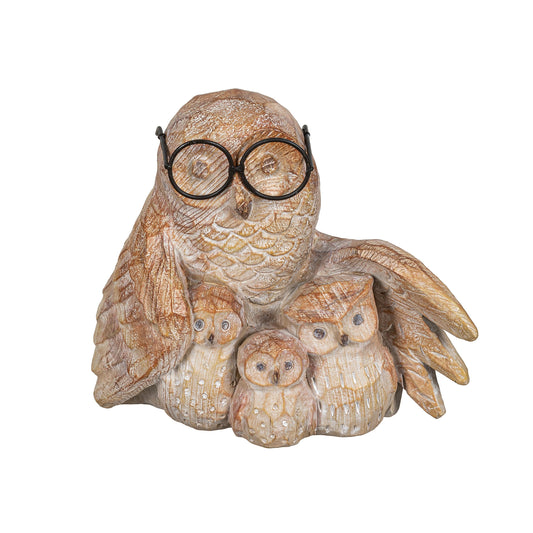 Studious Owl Statue