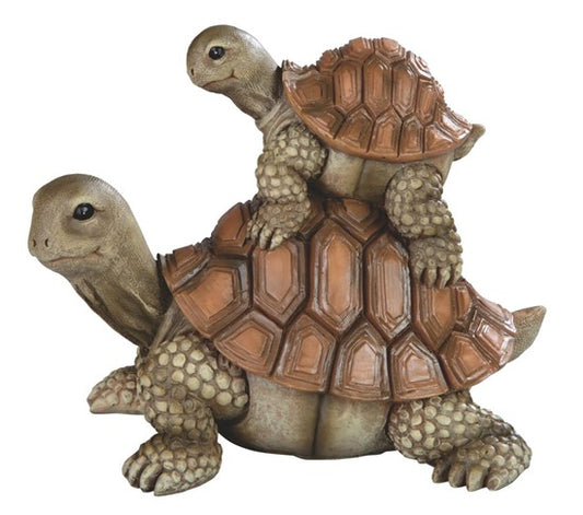 Tortoise with Baby Sculpture