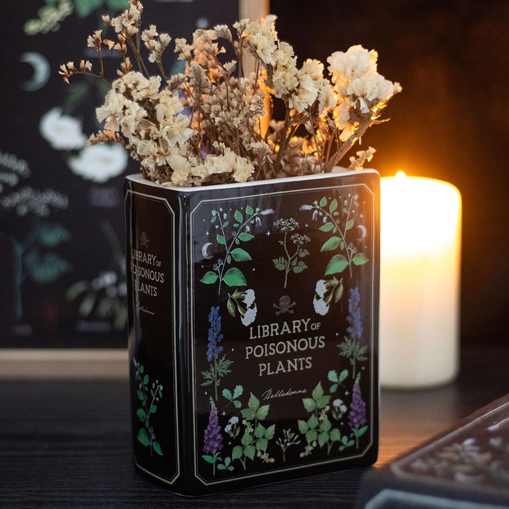 Poisonous Plants Book Vase