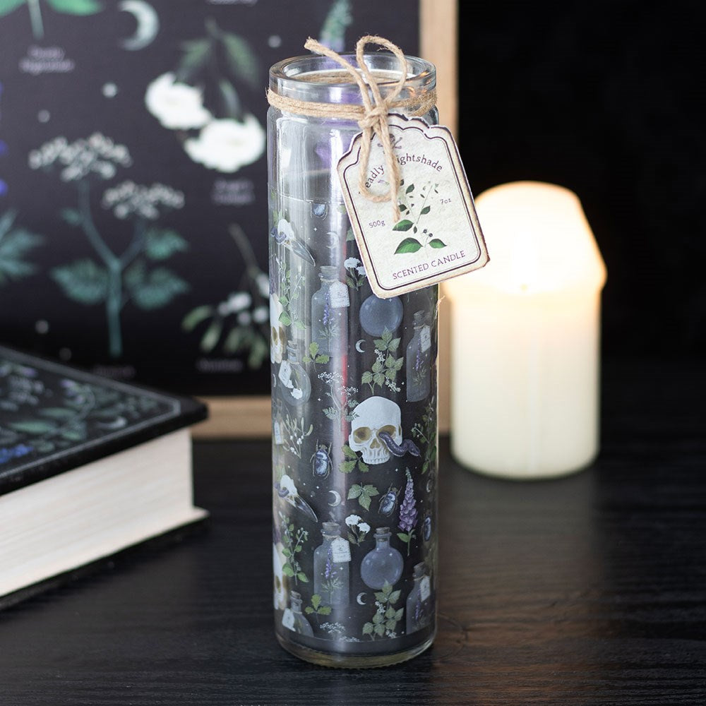 Deadly Nightshade Tube Candle