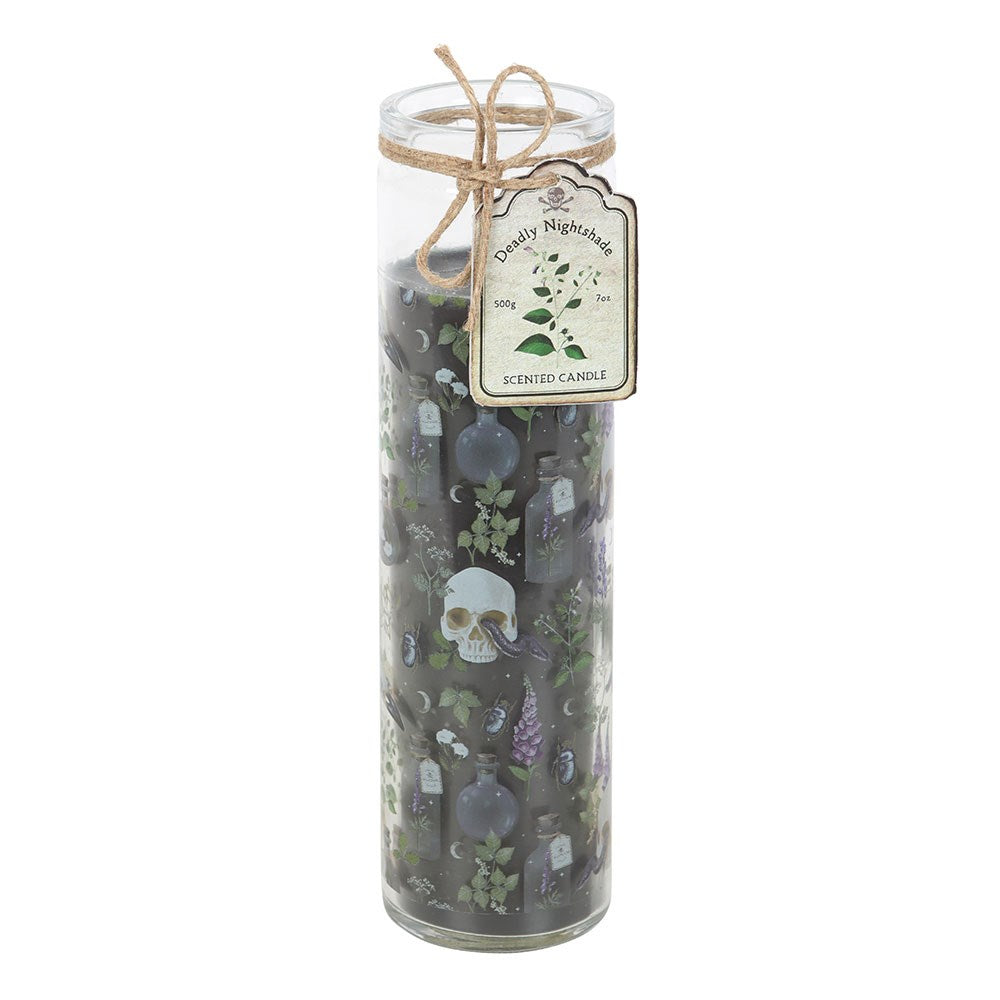 Deadly Nightshade Tube Candle