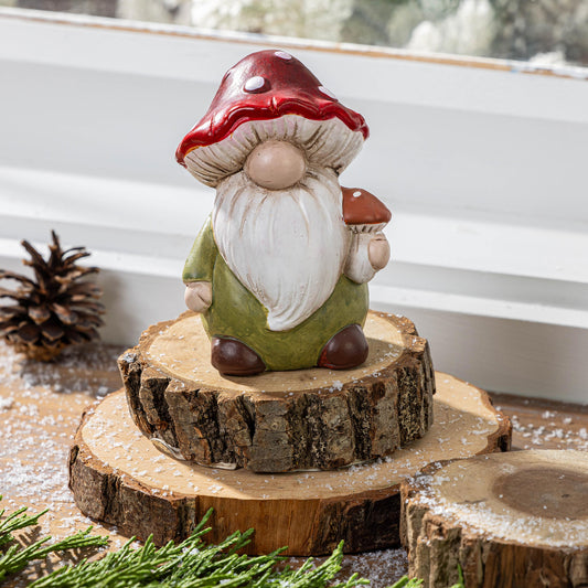 Woodland Mushroom Gnome