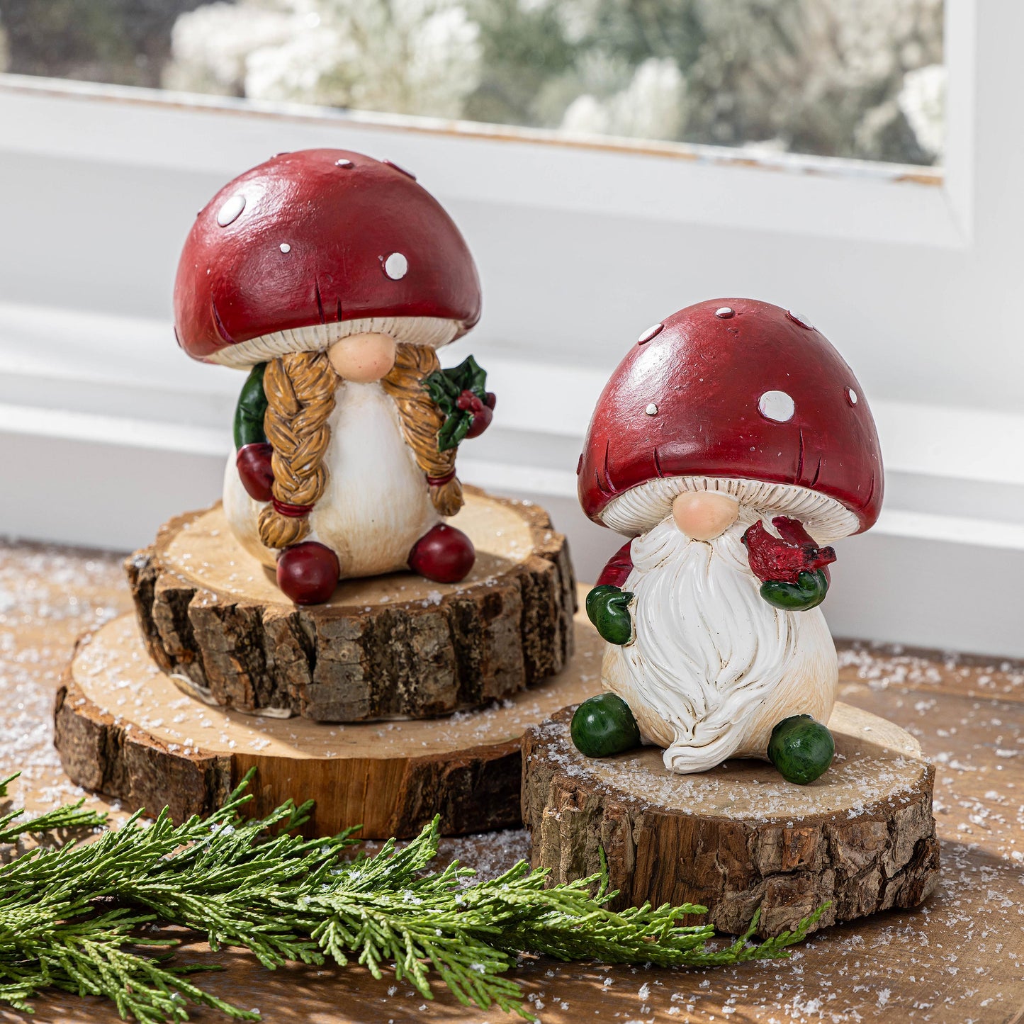 Holiday Mushroom Gnome